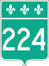 Route 224 shield
