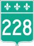 Route 228 shield