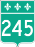 Route 245 shield
