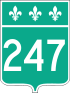 Route 247 shield