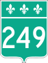 Route 249 shield