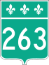 Route 263 shield