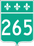 Route 265 shield