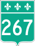 Route 267 shield