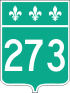 Route 273 shield