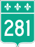 Route 281 shield