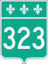 Route 323 shield
