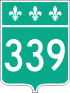 Route 339 shield