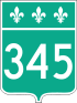 Route 345 shield