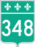 Route 348 shield