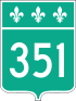 Route 351 shield