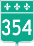 Route 354 shield