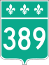 Route 389 shield