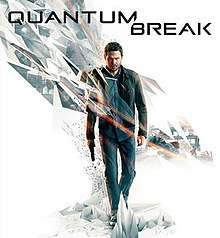 Promotional cover of Quantum Break featuring the game's protagonist, Jack Joyce