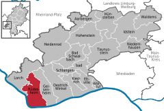 Rüdesheim am Rhein in RÜD.svg