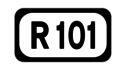 R101 road shield}}