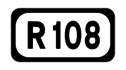 R108 road shield}}