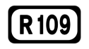 R109 road shield}}