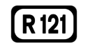 R121 road shield}}