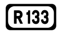 R133 road shield}}
