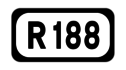 R188 road shield}}