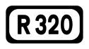 R320 road shield}}