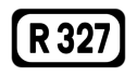R327 road shield}}