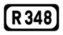 R348 road shield}}