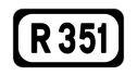 R351 road shield}}