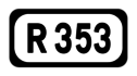 R353 road shield}}
