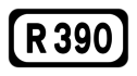 R390 road shield}}