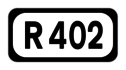 R402 road shield}}