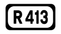 R413 road shield}}