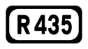 R435 road shield}}
