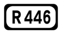 R446 road shield}}