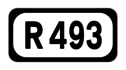 R493 road shield}}