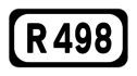 R498 road shield}}