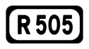R505 road shield}}
