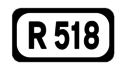 R518 road shield}}