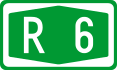 R6 Motorway shield}}