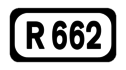 R662 road shield}}
