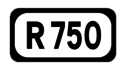 R750 road shield}}