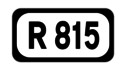 R815 road shield}}