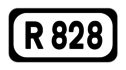R828 road shield}}