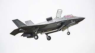 A Lockheed Marin F-35B Lightning II of the type which will be operated by the squadron.