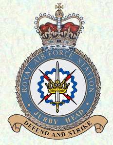 Station crest of RAF Jurby Head.
