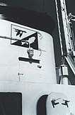 U.S. Fish and Wildlife Service logo on stack of RV George B. Kelez in 1963