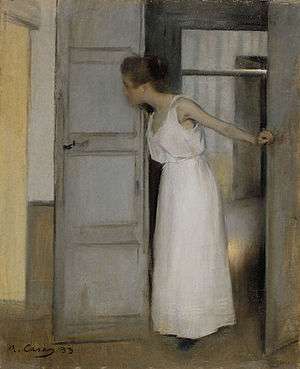 Over My Dead Body, painting by Ramon Casas