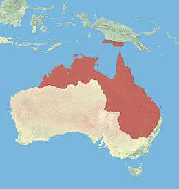 Northern Australia and southern Papua New Guinea