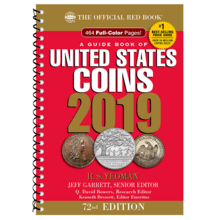 Image of the Red Book of 2018, dated 2019, soft cover edition.